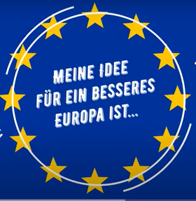 Sternenkreis mit Videotitel