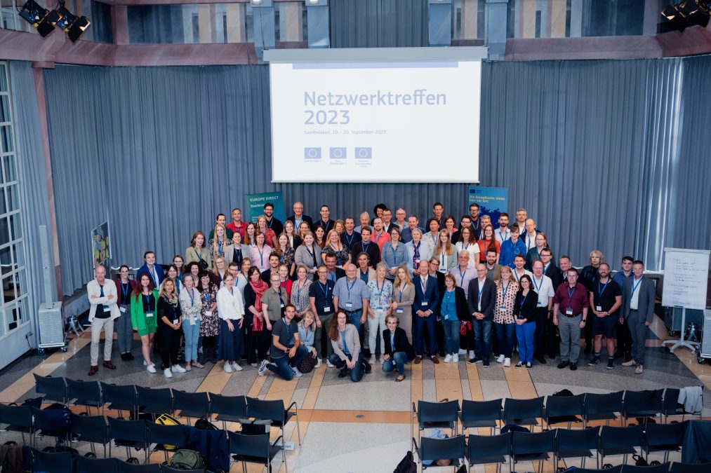 Gruppenfoto der deutschen Europe Directs